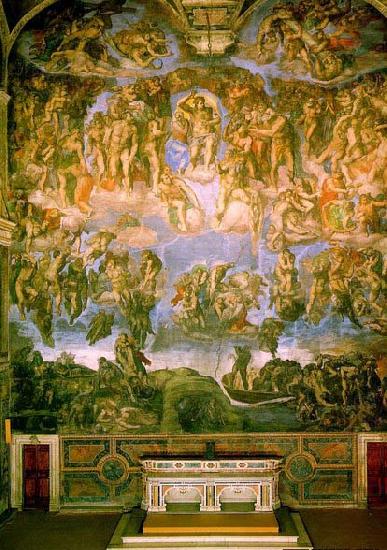 Michelangelo Buonarroti Last Judgment china oil painting image
